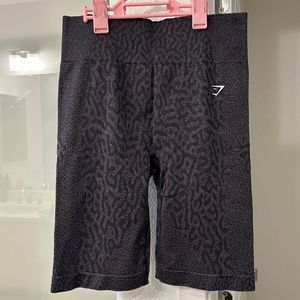 Gymshark ADAPT ANIMAL SEAMLESS CYCLING SHORTS size xl
